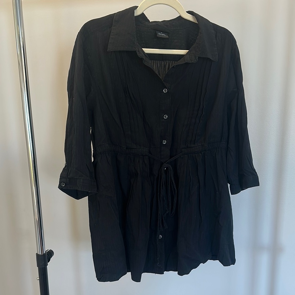 Torrid Women's Black Button-Up Top